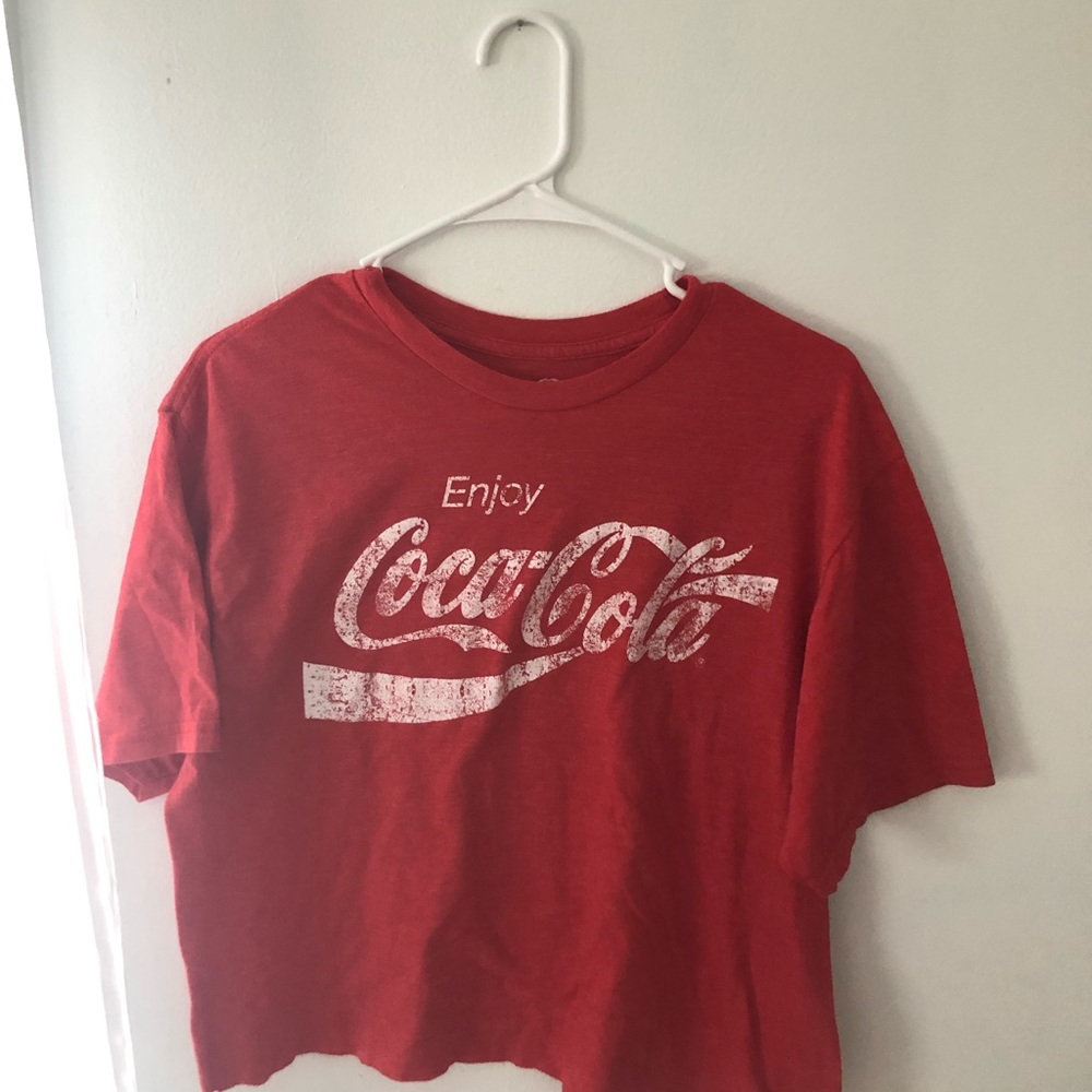 Vintage Cropped Coca-Cola Shirt